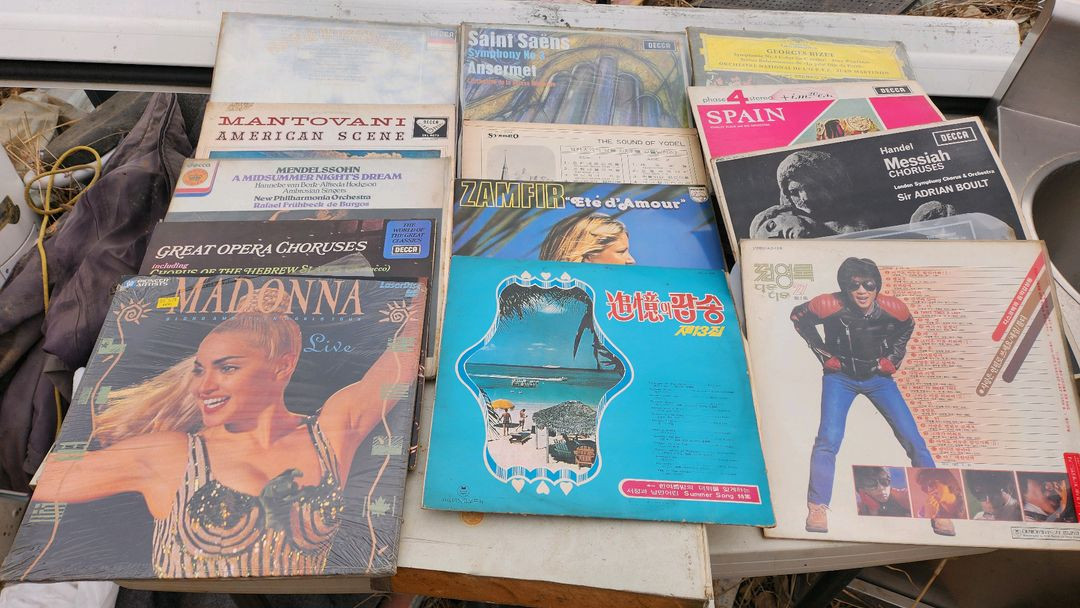 클래식 LP판 레코드판--1