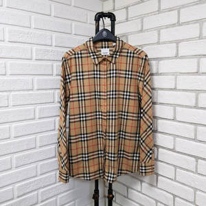 [us10/66/22년/정품] 버버리 노바체크 롤업 셔츠