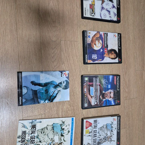 PS2 게임 타이틀 (위닝일레븐, 메탈기어솔리드) 플스2 이미지