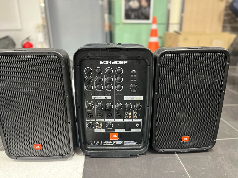 JBL EON 208P 스피커 풀세트--2