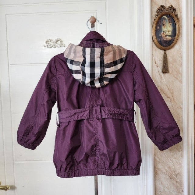 새상품급/100호 (3y) 버버리 키즈 후드 바람막이 자켓 / 아동 칠드런 여아 몽클레어 펜디 디올 구찌 셀린느 이미지