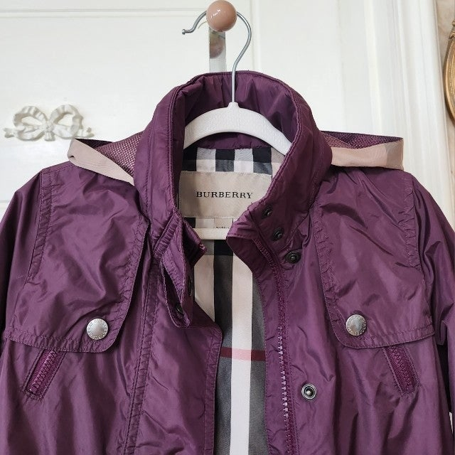 새상품급/100호 (3y) 버버리 키즈 후드 바람막이 자켓 / 아동 칠드런 여아 몽클레어 펜디 디올 구찌 셀린느 이미지