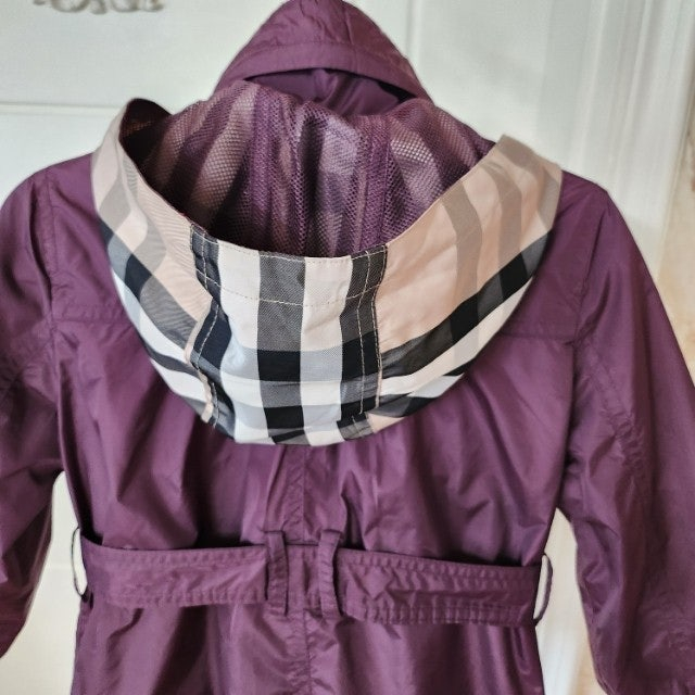 새상품급/100호 (3y) 버버리 키즈 후드 바람막이 자켓 / 아동 칠드런 여아 몽클레어 펜디 디올 구찌 셀린느 이미지