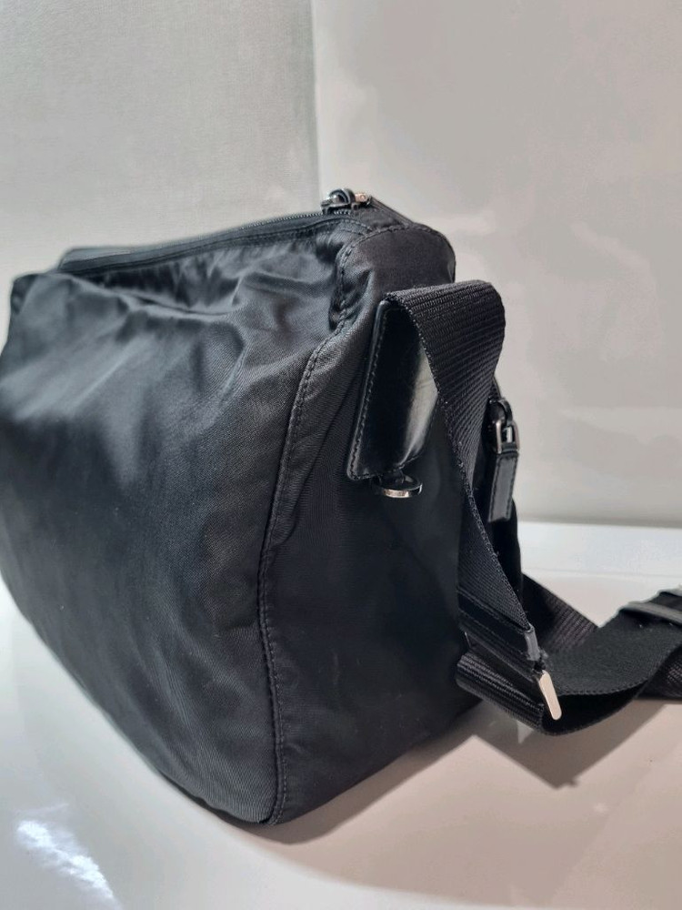 정품 프라다 투포켓 메신저백--6