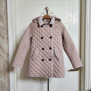 (140호) 11y 닥스 키즈 퀼팅 누빔 후드자켓