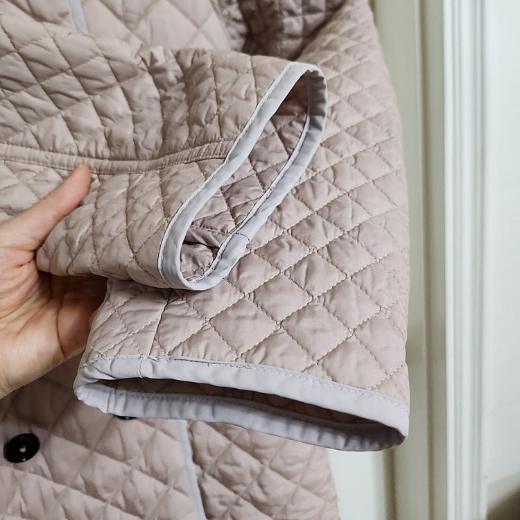 (140호) 11y 닥스 키즈 퀼팅 누빔 후드자켓--7