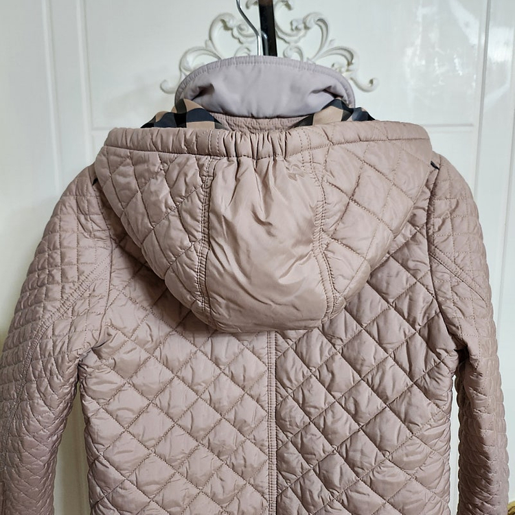 (140호) 11y 닥스 키즈 퀼팅 누빔 후드자켓--8