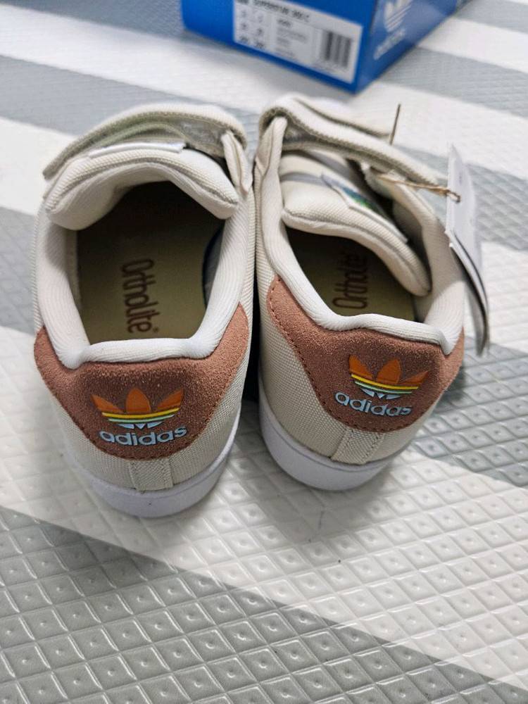 (새상품)(택포)아디다스 슈퍼스타 CF C 키즈 운동화 200mm--2