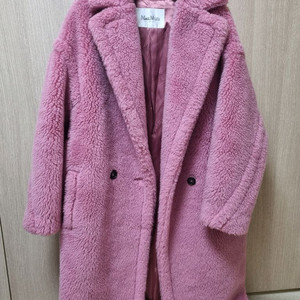 여성 막스마라 테디베어 롱코트~