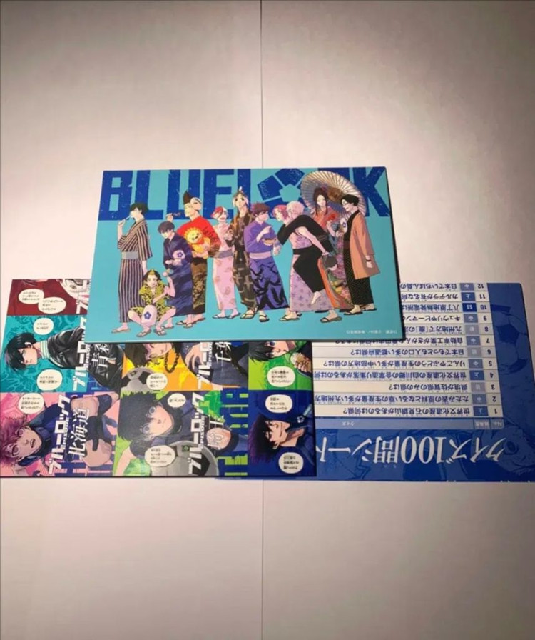 (급처) 블루록 지류 보드게임 카드 나기 레오 린 새제품 이미지