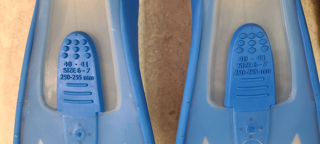 아레나 블루 롱핀 오리발(250 - 255mm)--3