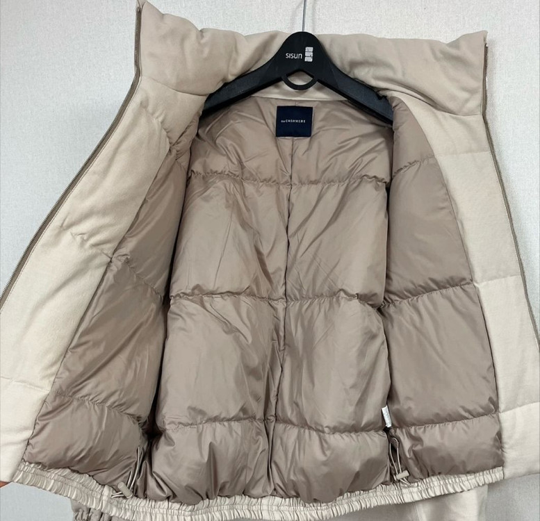 [새상품]한섬 더캐시미어 구스다운 점퍼--8