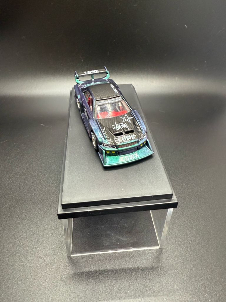 핫휠 디제이커스텀 알삼사 r34 카멜레온--1
