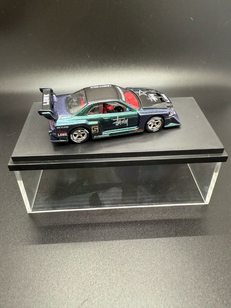 핫휠 디제이커스텀 알삼사 r34 카멜레온--2