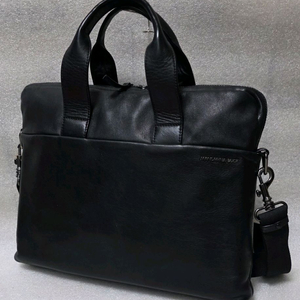 만다리나덕 듀플렉스 2.0 소가죽 브리프케이스 노트북수납 크로스백