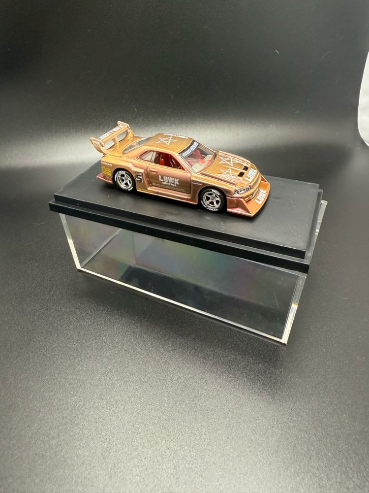 핫휠 디제이커스텀 알삼사 r34 핑크카멜레온--2