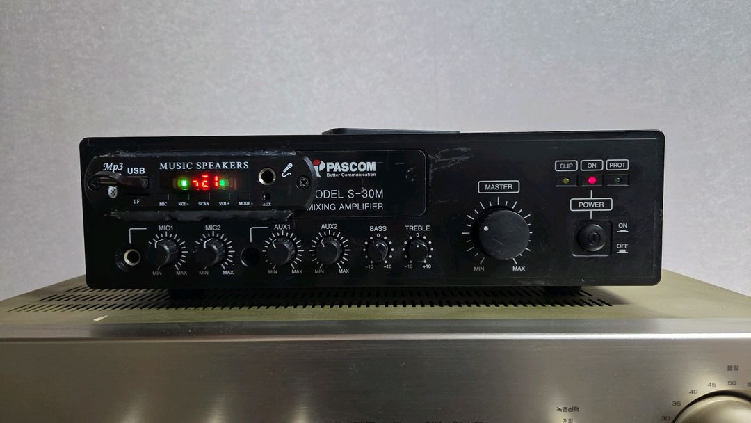 PASCOM S30M 미니USB 블루투스사용 앰프--0