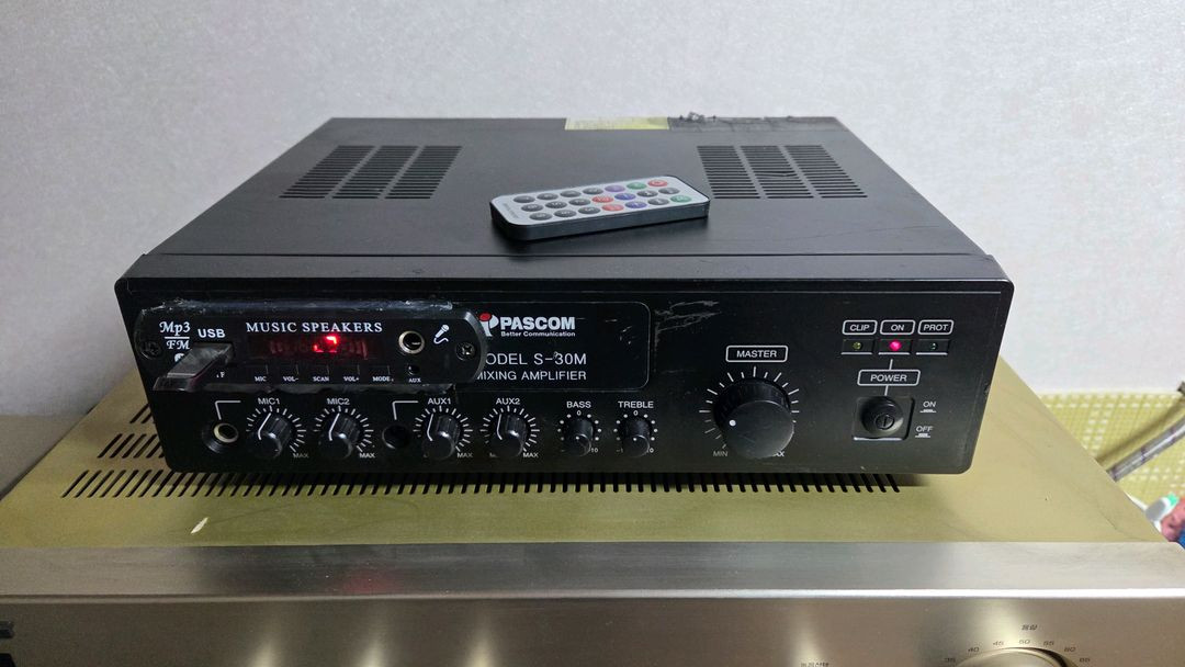 PASCOM S30M 미니USB 블루투스사용 앰프--1
