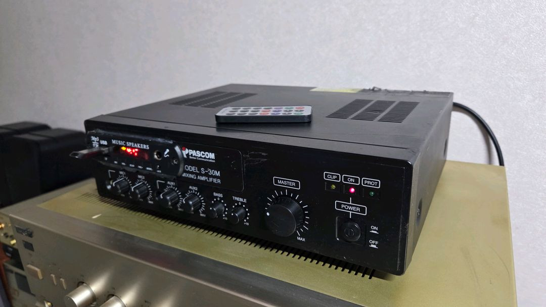 PASCOM S30M 미니USB 블루투스사용 앰프--2