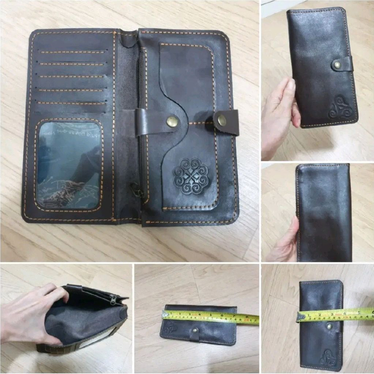 가죽지갑 3종 새상품-가격 다릅니다--4