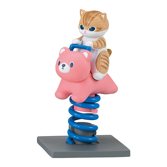 [새상품][3종 세트 레어템] 반다이 모프샌드 유라유라 냥코 마스코트 모후샌드 고양이 3종 세트 가챠 캡슐 이미지