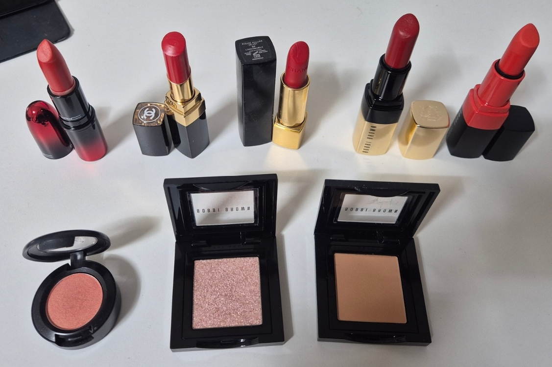 맥 오로라, 에스티로더 더블웨어, 슈에무라, 바비브라운 립스틱 등 이미지