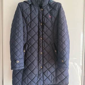 헤지스 여아 경량 퀼팅 패딩 155사이즈