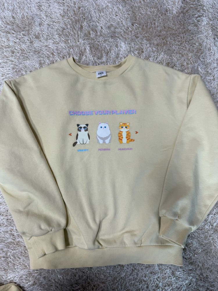 150 여아옷 기모티셔츠 및 청바지 조끼 뽀글이/ 6종--1