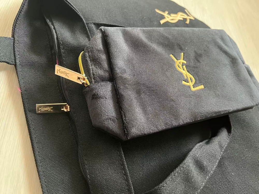 입생로랑 에코백 파우치 세트--1