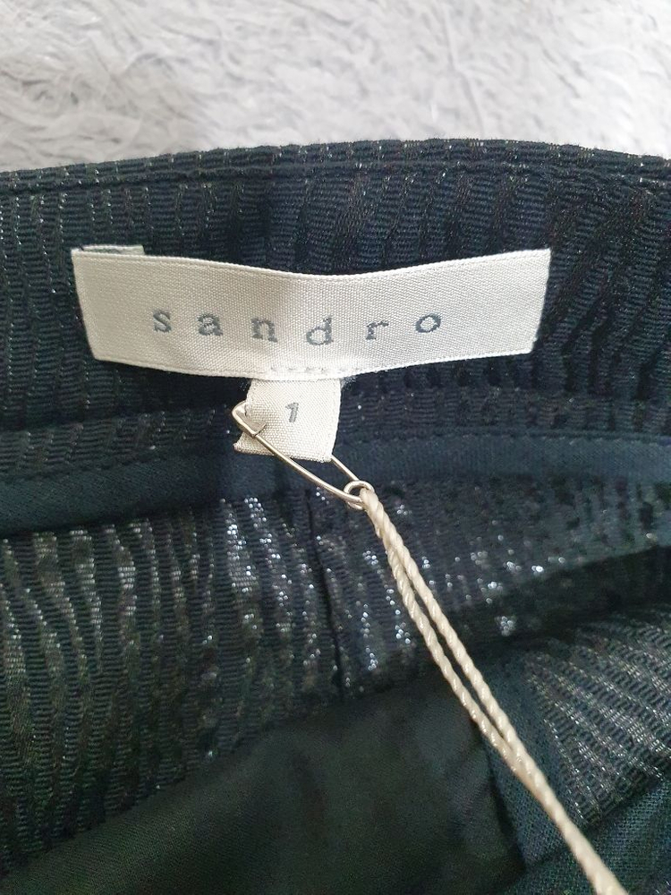 택부착 258,000 산드로 지브라 실버펄 스커트 55--2