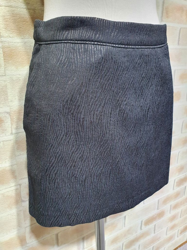 택부착 258,000 산드로 지브라 실버펄 스커트 55--4