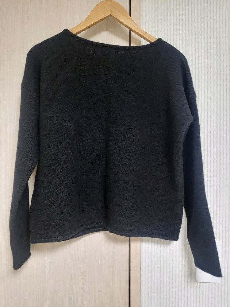 레하(LEHA) 울 니트 가디건 블랙 S사이즈 이미지