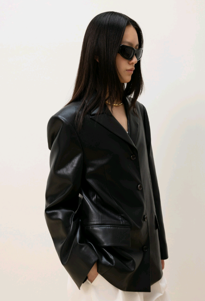 오르(ORR) 플린 레더 블레이저 판매--1