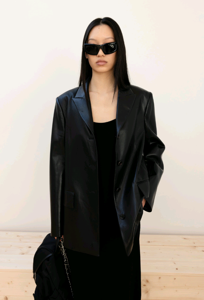 오르(ORR) 플린 레더 블레이저 판매--2