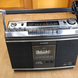 소니카세트라디오CF-580 이미지