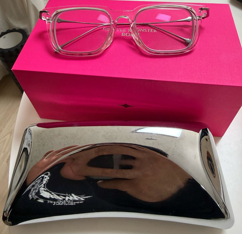 젠틀몬스터 EGO-C1 투명 안경 새상품급 이미지