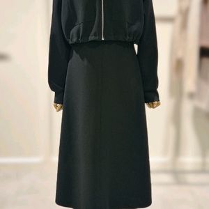 (새상품) 주크 쥬크 집업 점퍼&원피스 블랙55 듀엘 system sjsj 보브 지컷 시슬리 에고이스트