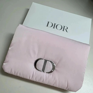 정품 디올 핑크 패딩 클러치 파우치 새상품