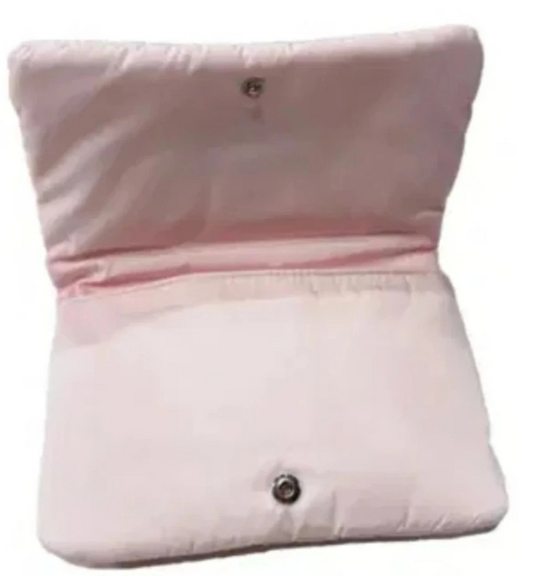 정품 디올 핑크 패딩 클러치 파우치 새상품--1