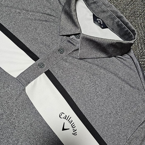 캘러웨이 남성 110사이즈 골프 반팔 카라 티셔츠