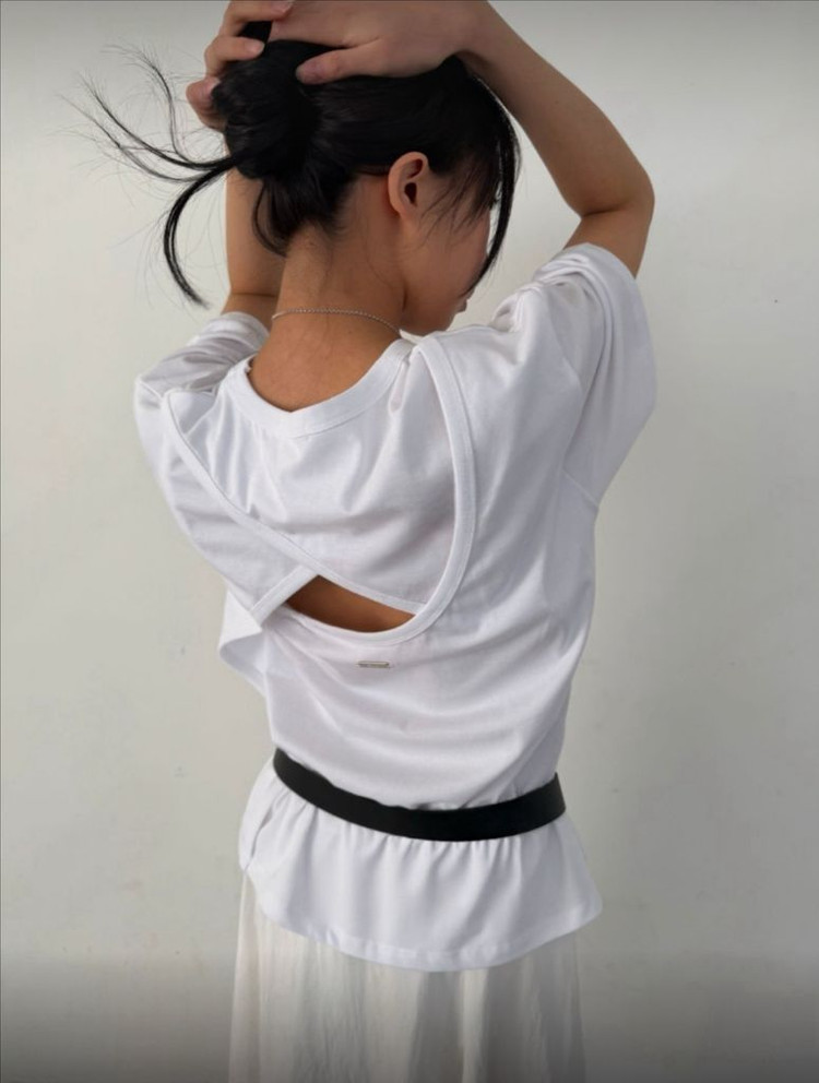 <새상품> 백트임 티셔츠 2color--4