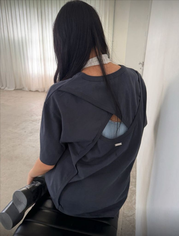 <새상품> 백트임 티셔츠 2color--6