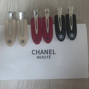 샤넬 뷰티 헤어핀/헤어클립 세트
