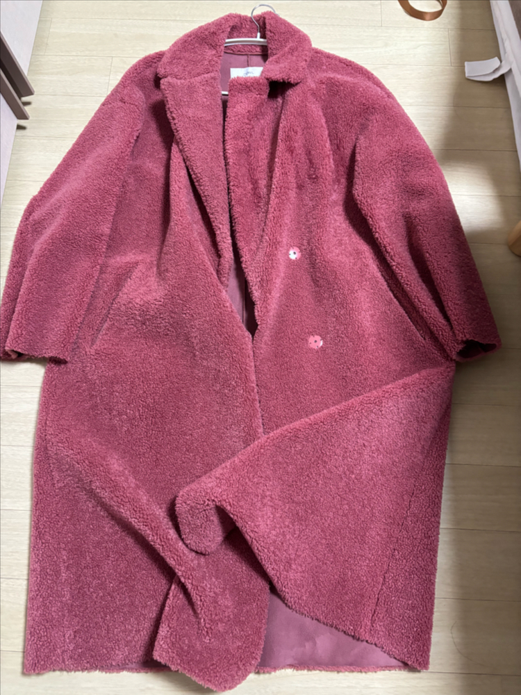 듀엘 양털 롱코트66--1