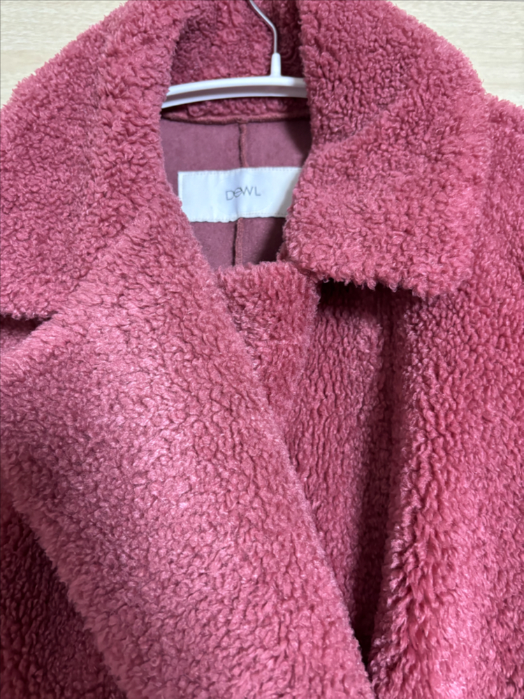 듀엘 양털 롱코트66--2