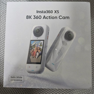 인스타 X5 화이트 리미티드 에디션 미개봉 새상품입니다!