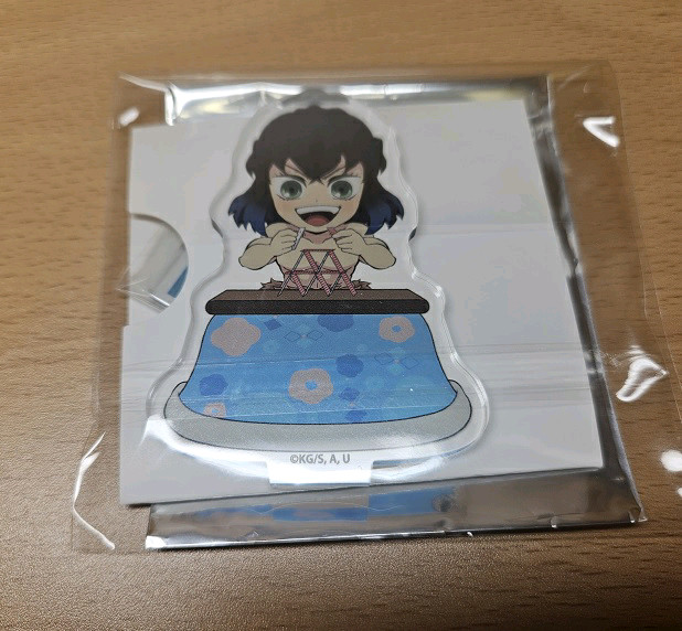 귀멸의 칼날 이노스케 불꽃축제 점프페스타 발렌타인 연결 아크릴 쿄마후 핀뱃지 등 이미지