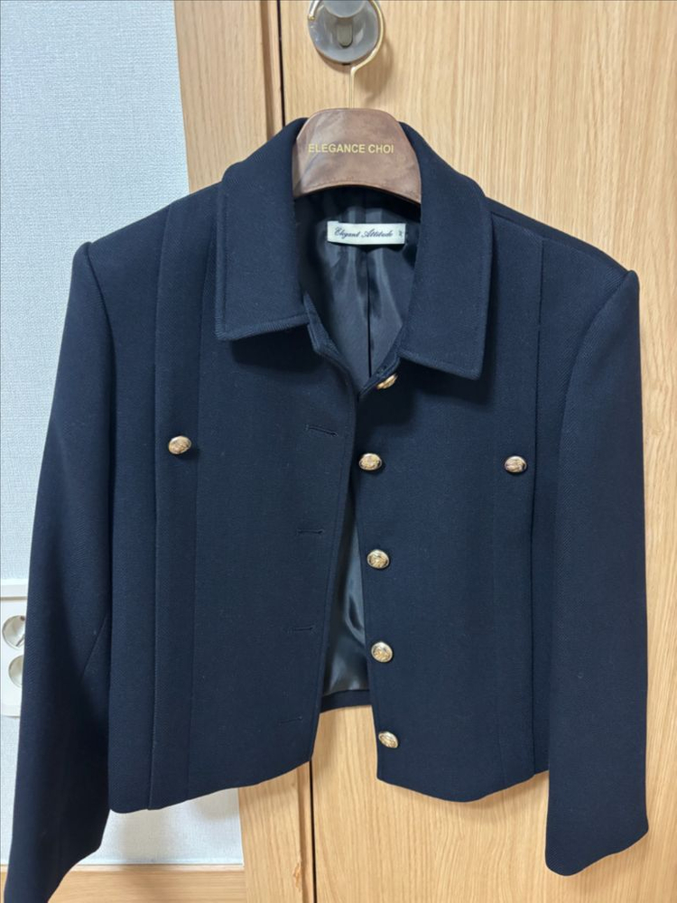 엘레강스초이 헤링본 자켓 디올자켓--5