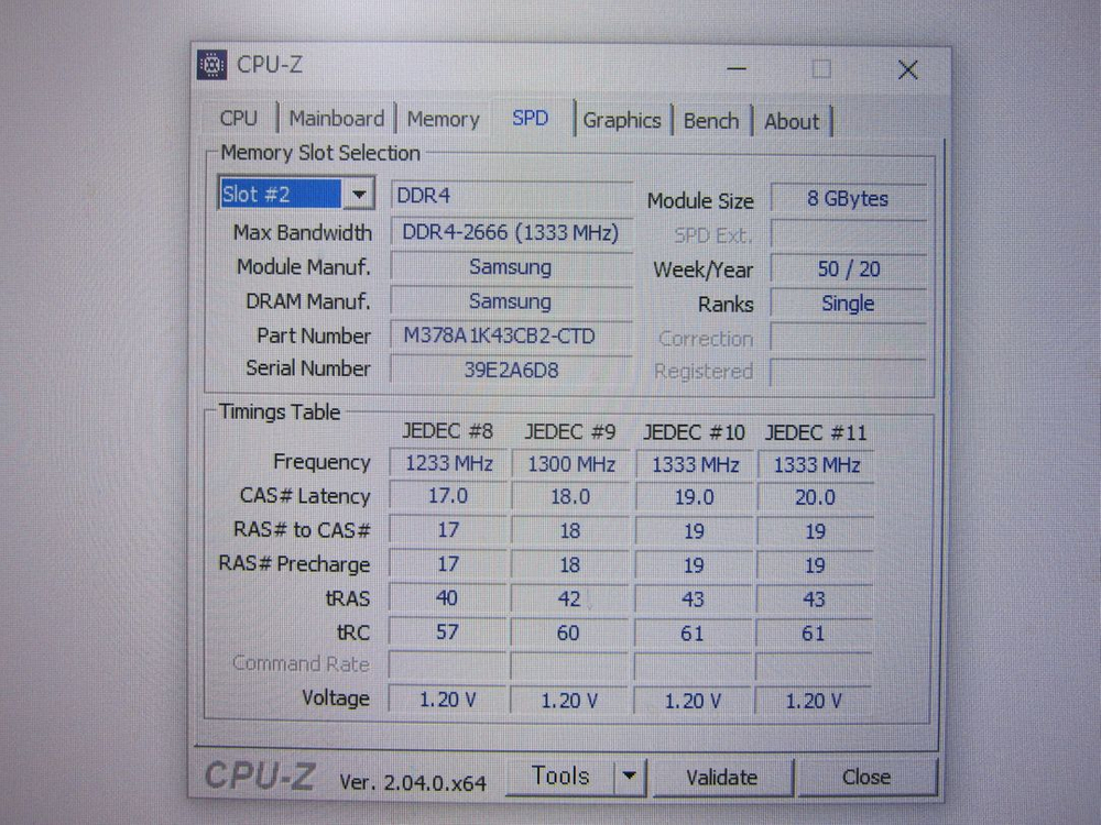 삼성전자 DDR4-2666 16G(8Gx2) (PC4-21300)--2