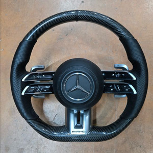 벤츠 W222 신형 AMG 잠자리 핸들 새거 팝니다